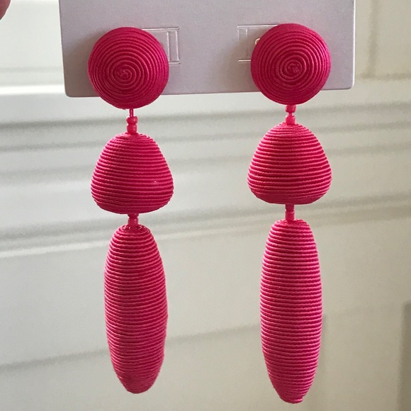 SUGARFIX By BAUBLEBAR Pink Earrings Dangle Drop Nickel Free - Picture 2 of 7